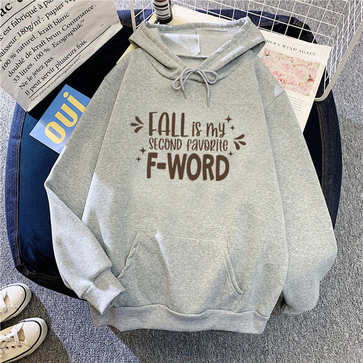 Damen Kapuzenpullover mit witzigem Spruch und lässigem Schnitt Drune