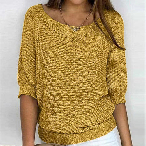 Damen lässiger Pullover Drune