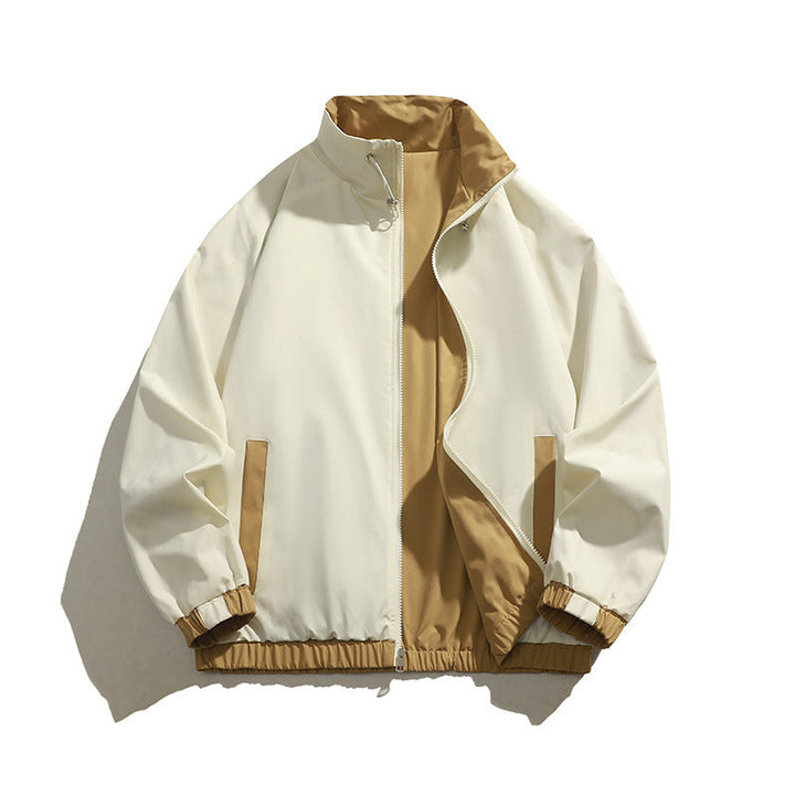 Herren sportliche Übergangsjacke mit elastischen Bündchen und praktischen Reißverschlusstaschen Drune