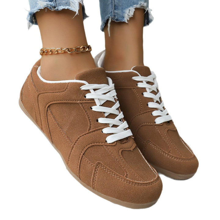 Damen Sportliche Sneakers mit atmungsaktiver Oberflächenstruktur Drune