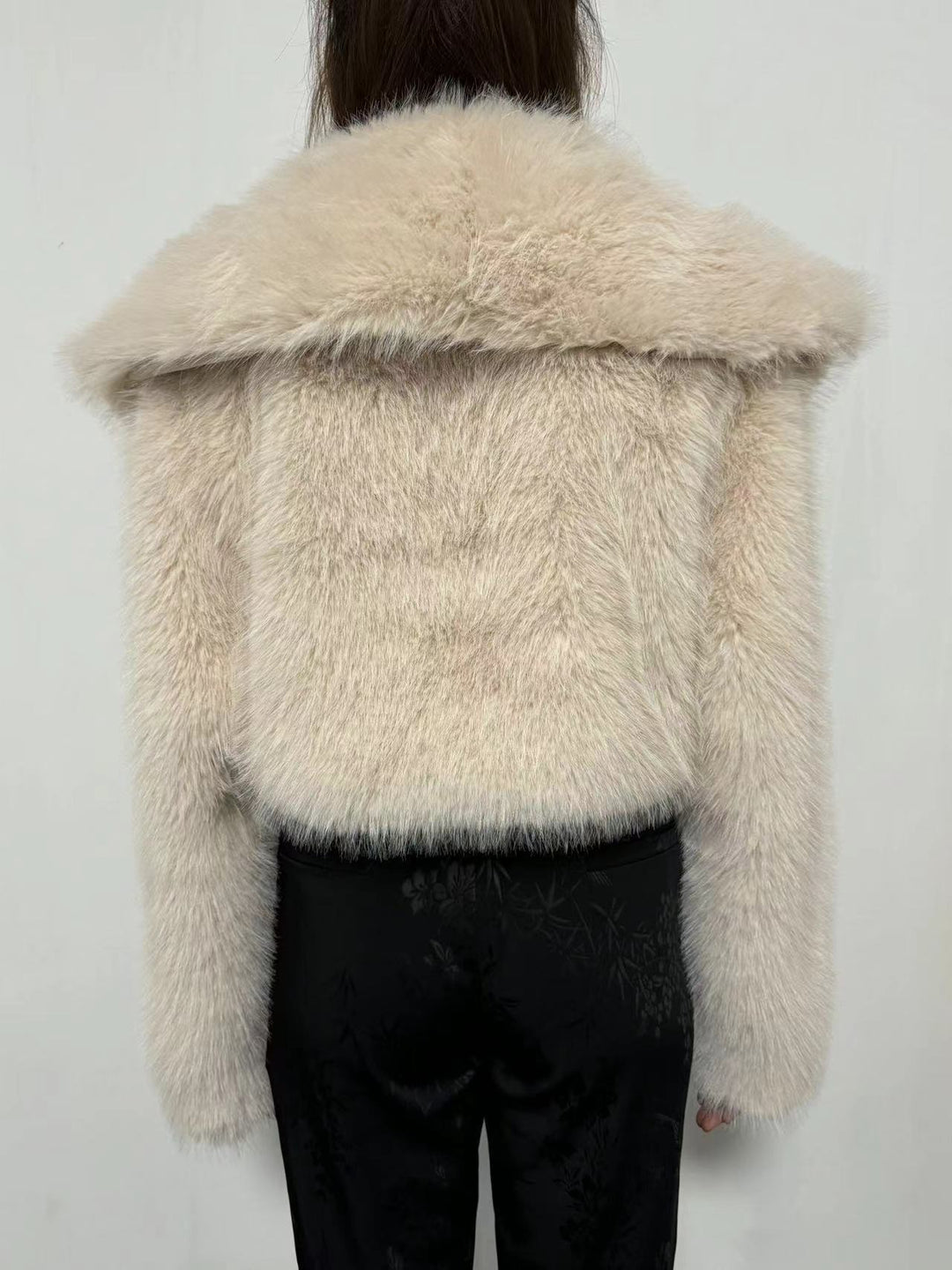 Drune | Kunstpelzjacke - Glamouröse Abendoberbekleidung - Polyester-Mischung - Schicke Winterbekleidung