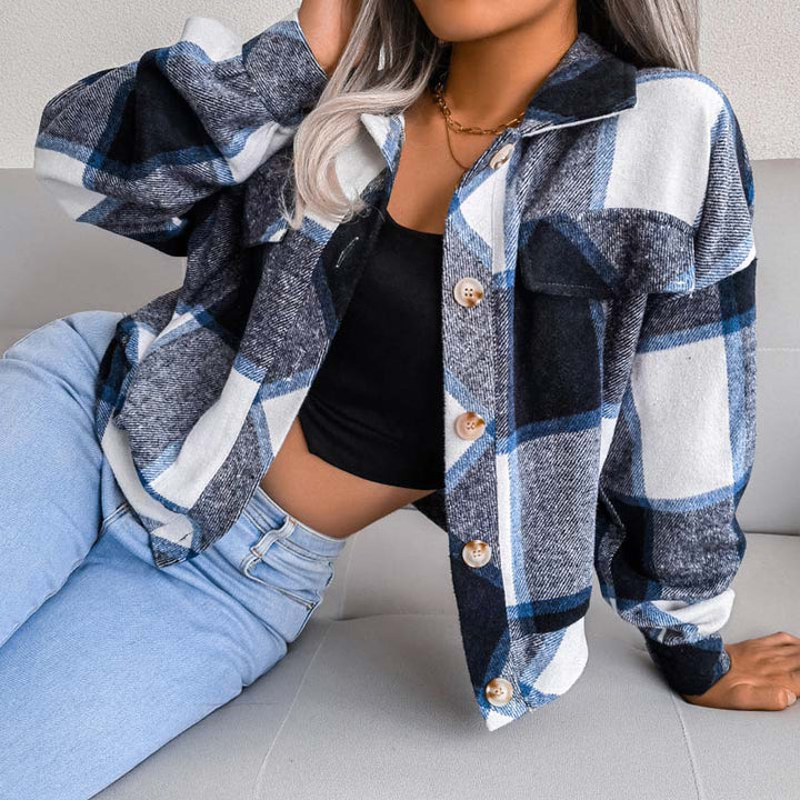 Drune | Karierte Jacke