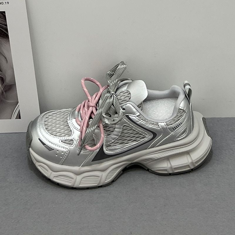 Damen Sportliche Lauf-Sneaker mit atmungsaktiver Netzstruktur und trendigem Design Drune
