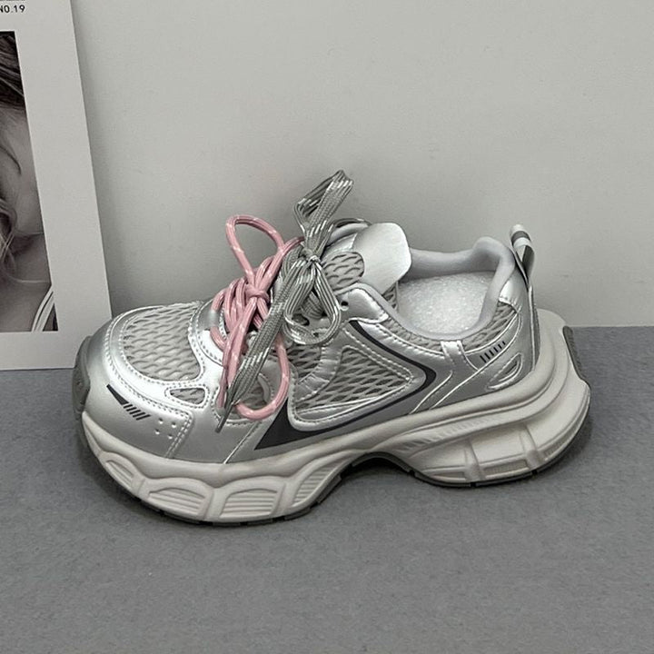 Damen Sportliche Lauf-Sneaker mit atmungsaktiver Netzstruktur und trendigem Design Drune