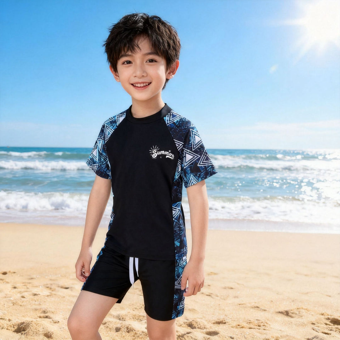 Jungen UV-Schutz Schwimmanzug Drune