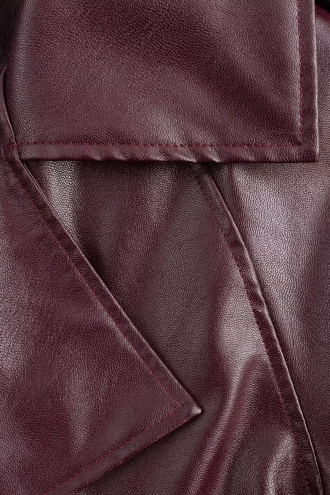 Drune | Kunstleder Bequeme Jacke