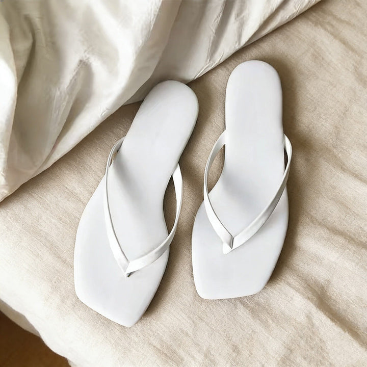 Damen Zehentrenner-Sandalen mit ergonomischem Fußbett und rutschfester Sohle Drune 1777487412