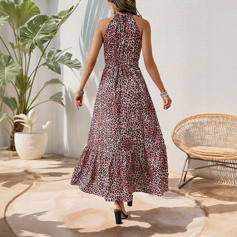 Damen Maxikleid mit Off-Shoulder-Ausschnitt und voluminösem Rock Drune