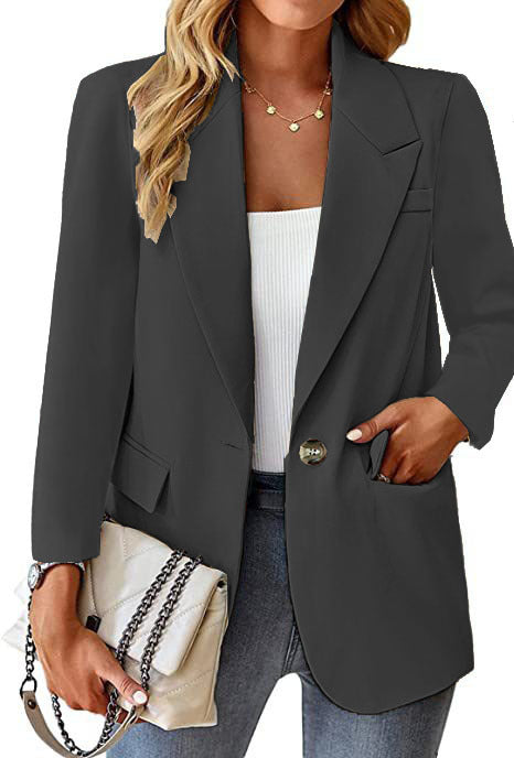 Damen eleganter Oversize-Blazer Drune