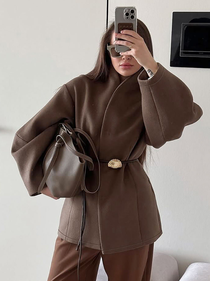 Damen elegante und bequeme Kurzjacke Drune