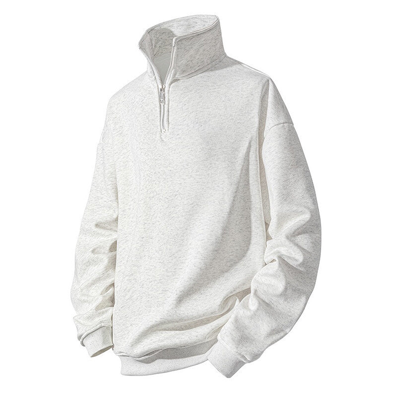 Damen Hochwertiger Stehkragen Pullover Drune