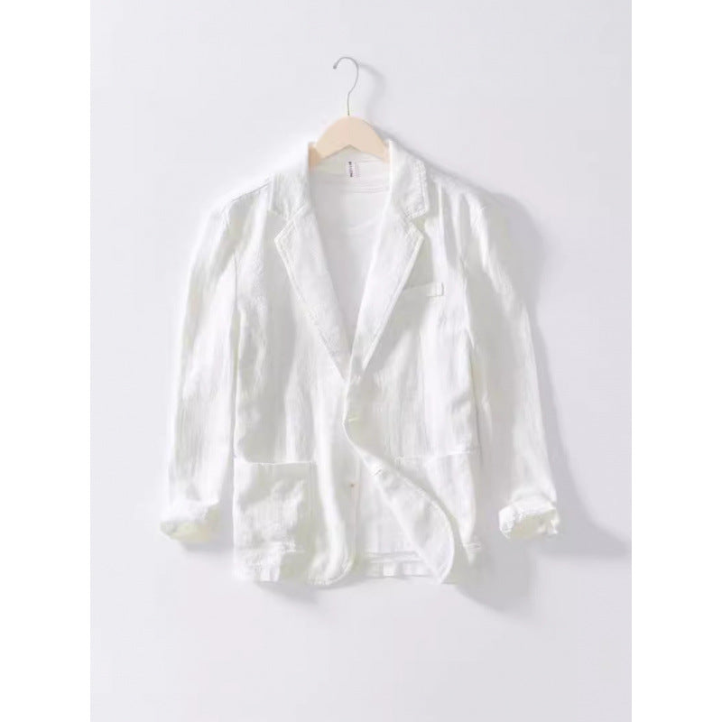 Damen Leichter und eleganter Leinenblazer Drune