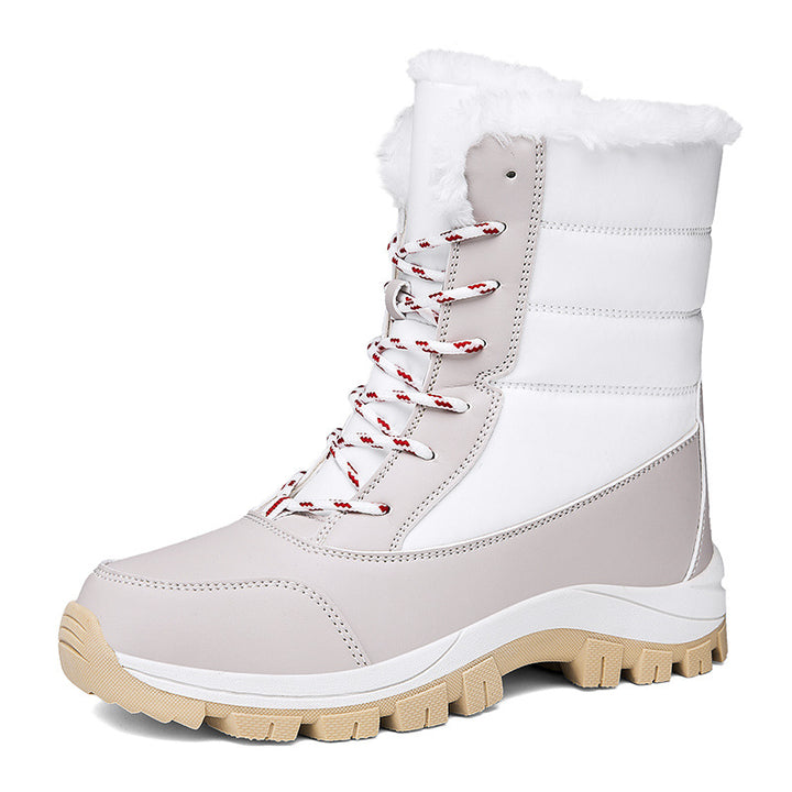 Damen Winterstiefel mit wärmendem Innenfutter und rutschfester Sohle Drune