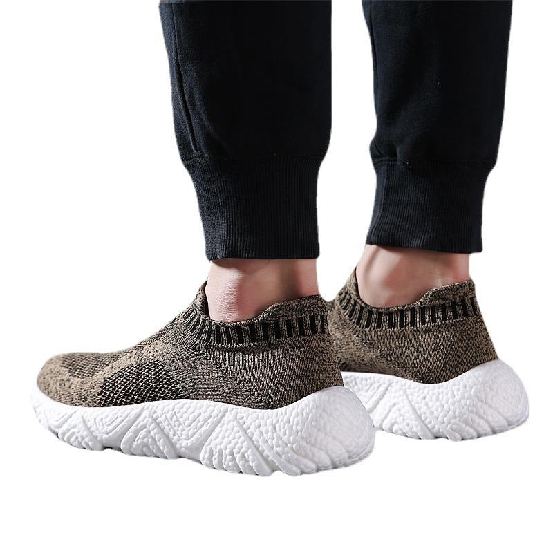 Unisex nan Schlupfschuh-Citywalker mit elastischem Maschenoberteil und skulpturierter Wellenlaufsohle Drune