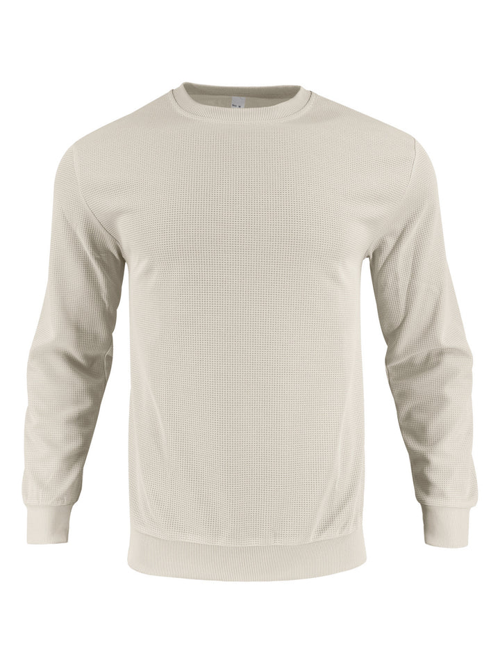 Herren hochwertiger Langarmpullover Drune