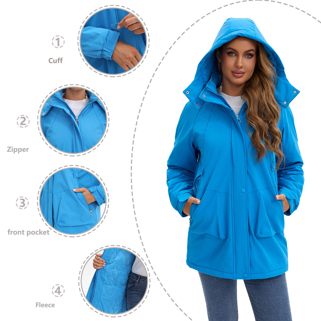 Damen funktionale Winterjacke Drune