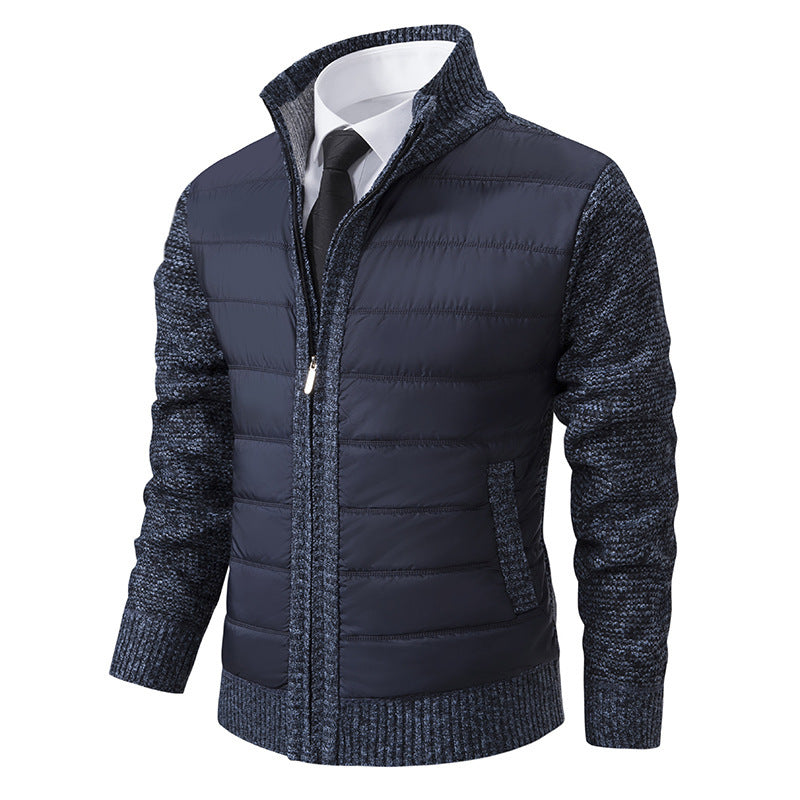 Herren sportive Kapuzenjacke mit strukturiertem Material und eleganten Details Drune