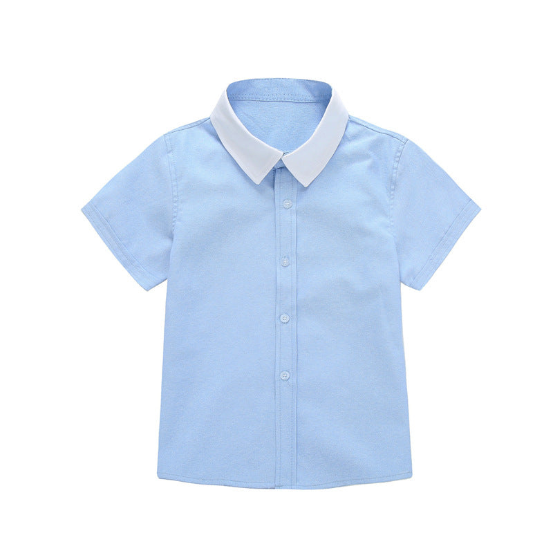 Jungen Elegantes Kurzarmhemd mit Fliege Drune