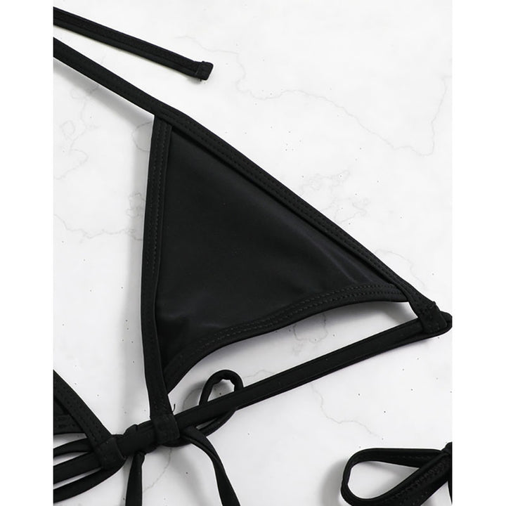 Damen Triangle-Bikini mit raffiniertem Bindedesign Drune
