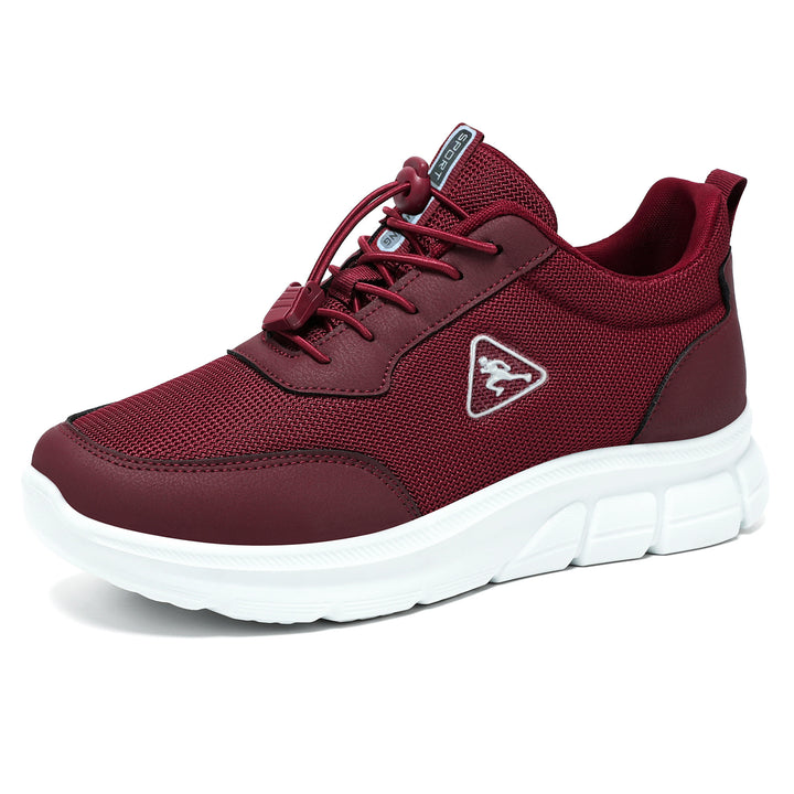 Herren nan robuster Chunky-Sneaker mit atmungsaktivem Mesh, Schnellzug-Kordel und stoßdämpfender EVA-Plateausohle Drune