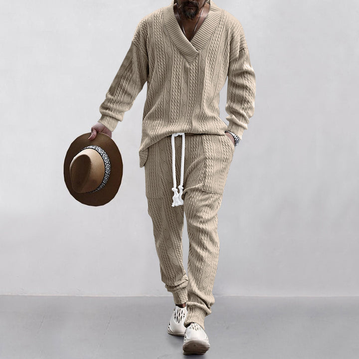 Herren Strickanzug mit modernem Design und hochwertiger Verarbeitung Drune