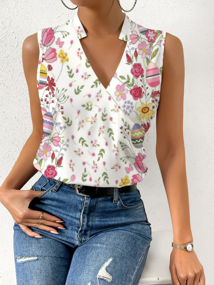 Damen schnittiges Sommeroberteil Drune