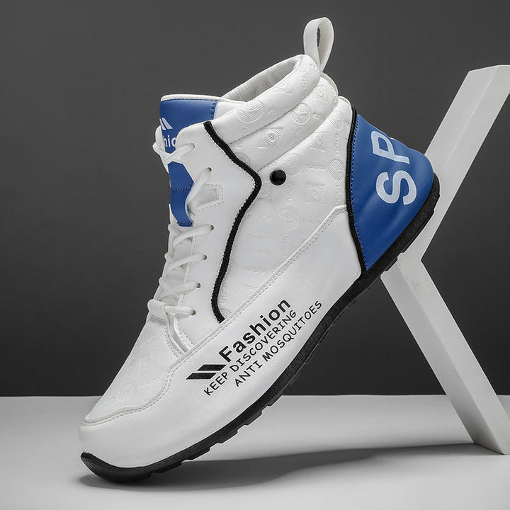 Damen sportliche High-Top Sneakers mit schützendem Design und rutschfester Sohle Drune