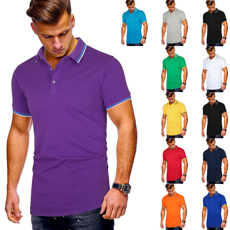Herren Poloshirt mit modernen Akzenten Drune
