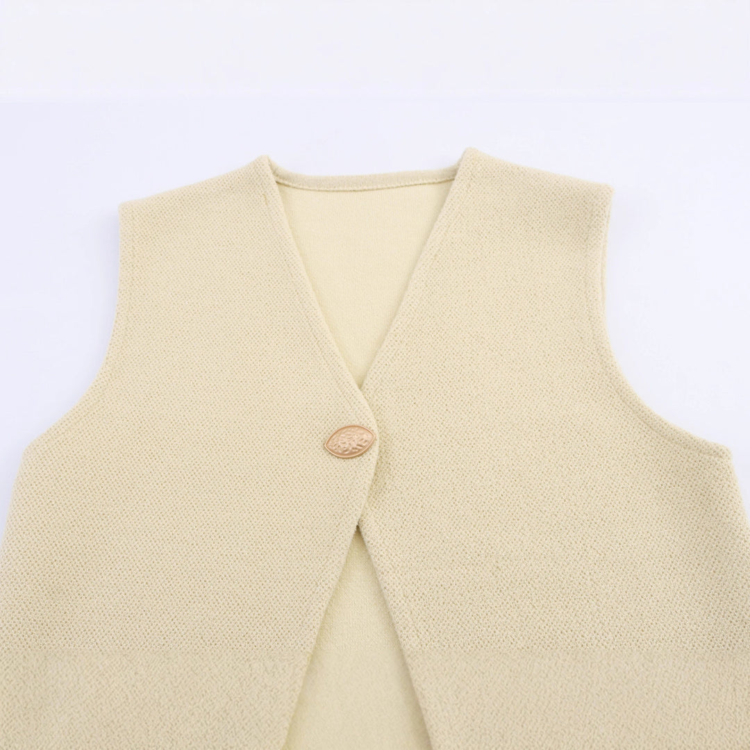 Damen elegante Strickweste Drune