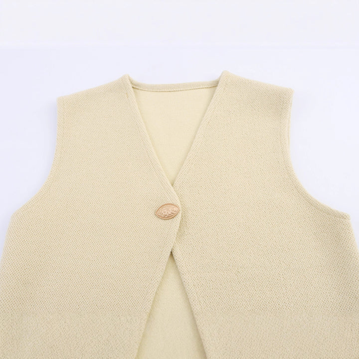 Damen elegante Strickweste Drune