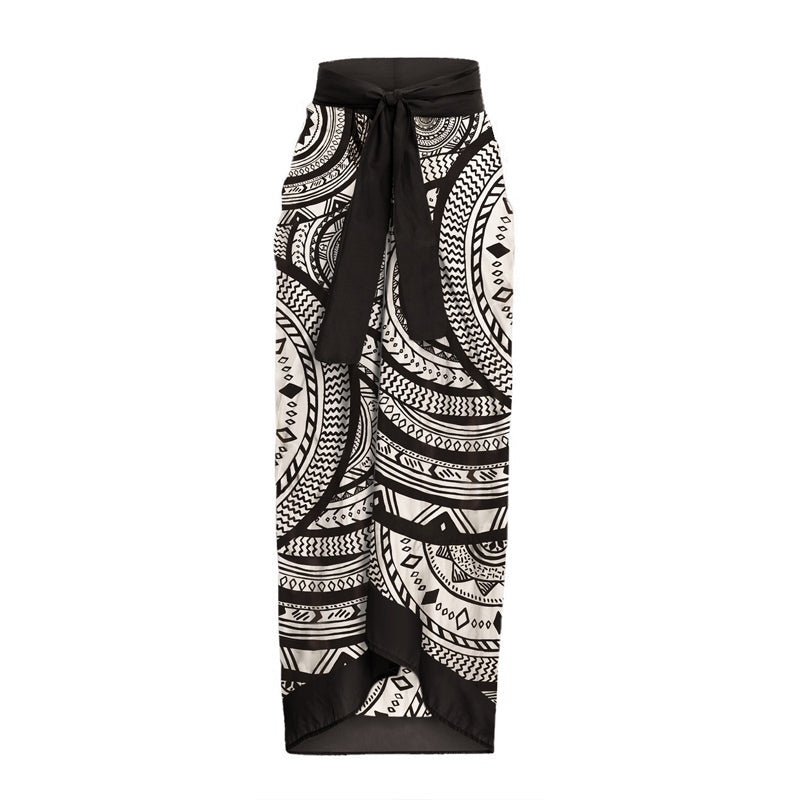 Damen Einteiliges Badeoutfit mit voluminösen Rüschendetails Drune