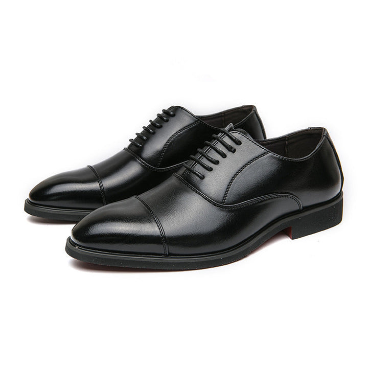 Damen elegante Schnürschuhe aus hochwertigem Leder Drune