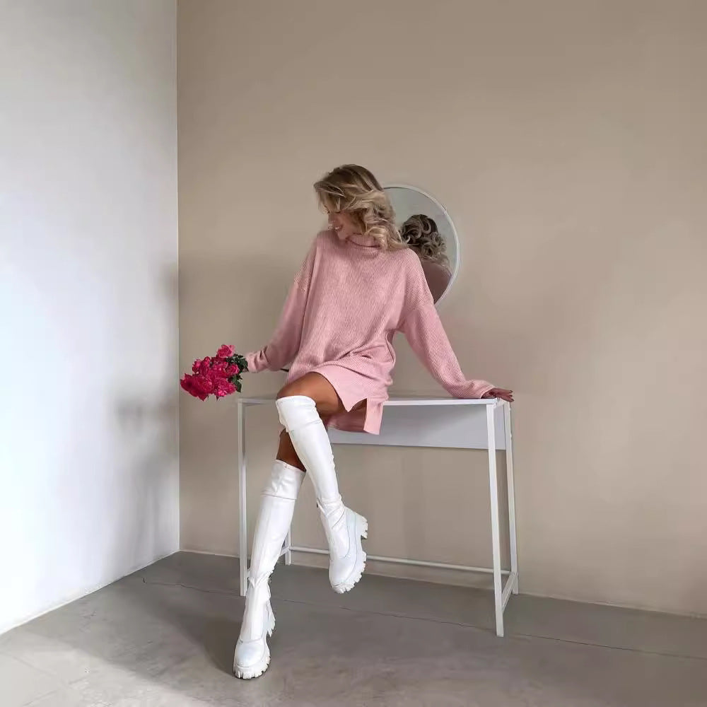 Damen Strickkleid Drune