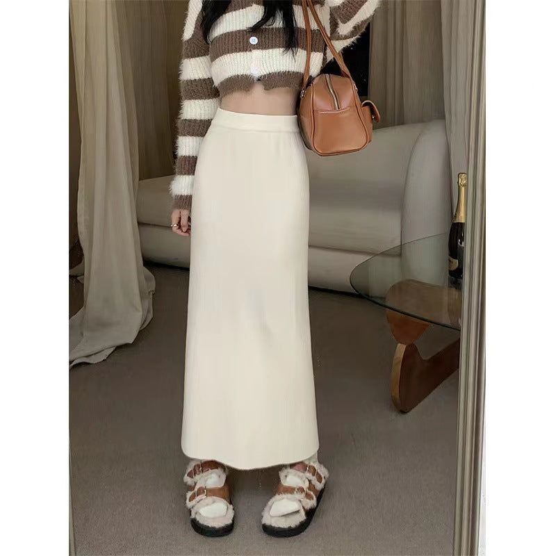 Damen Maxi-Rock aus weichem Material mit eleganter Passform Drune