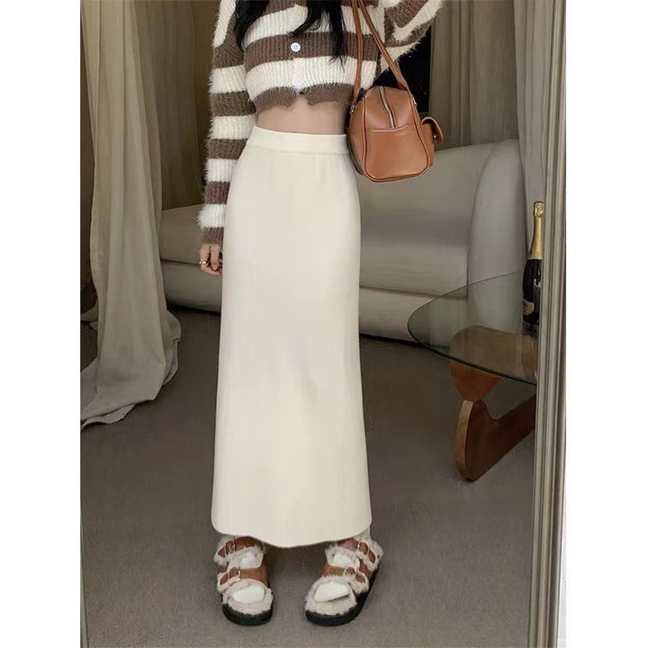 Damen Maxi-Rock aus weichem Material mit eleganter Passform Drune