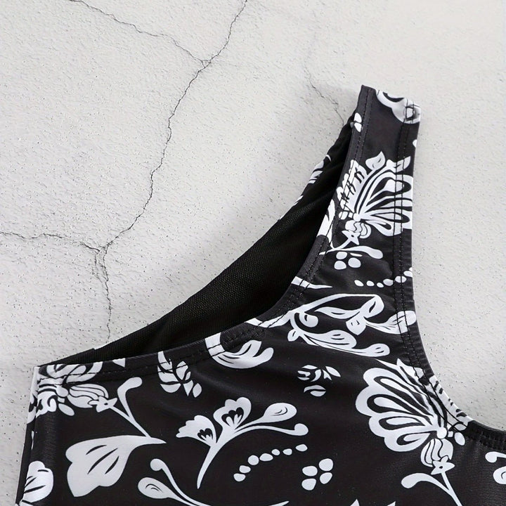 Damen Triangel-Bikini mit verspieltem Knoten-Detail Drune