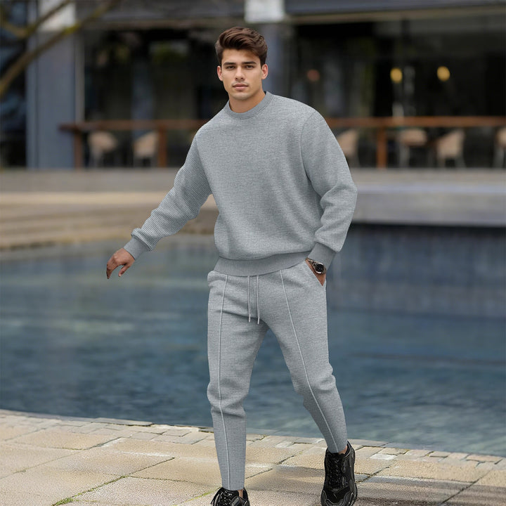 Herren Komfortable Sweatpants-Set Drune