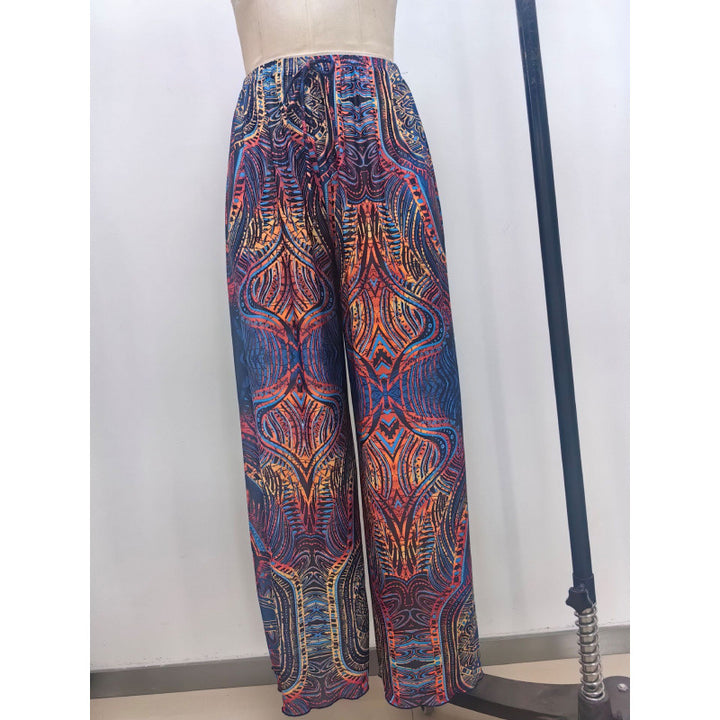 Damen Strandhose mit modischem Zebra-Muster Drune