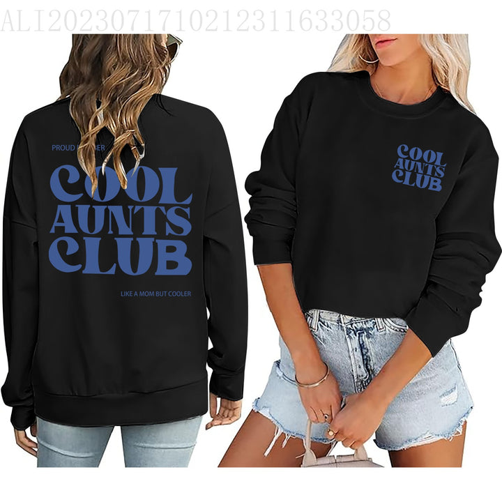 Damen Sweatshirt mit coolem Club-Motiv Drune