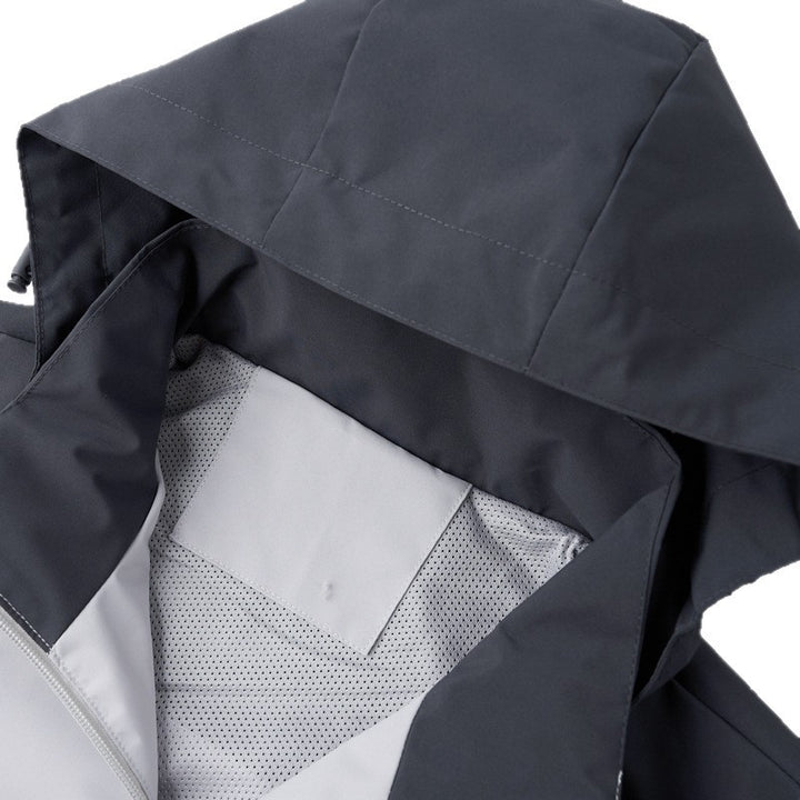 Herren leichte Übergangsjacke mit praktischen Seitentaschen und atmungsaktiven Eigenschaften Drune