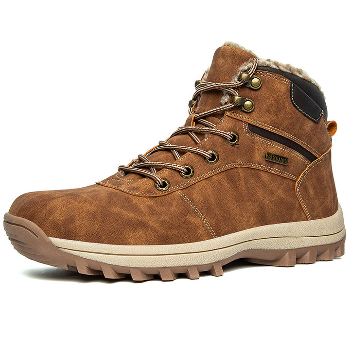 Damen Wassertaugliche Winterstiefel mit isolierendem Innenfutter und rutschfester Sohle Drune