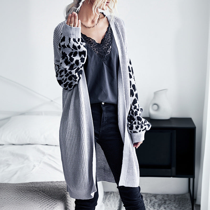 Damen modischer Strickcardigan mit einzigartigem Tierdesign Drune