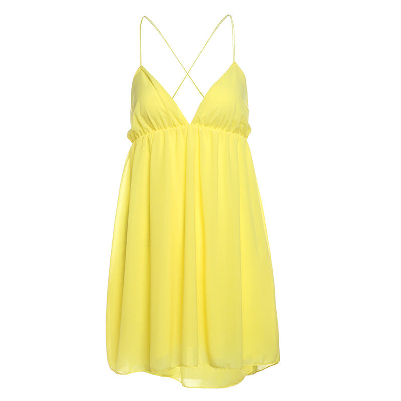 Drune | Rückenfreies Maxi Kleid Mit Cut Out Zeitlose Sommer Eleganz