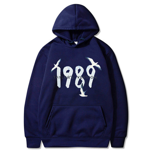 Damen Kapuzenpullover mit kreativem Vogelmotiv und hochwertiger Baumwolle Drune