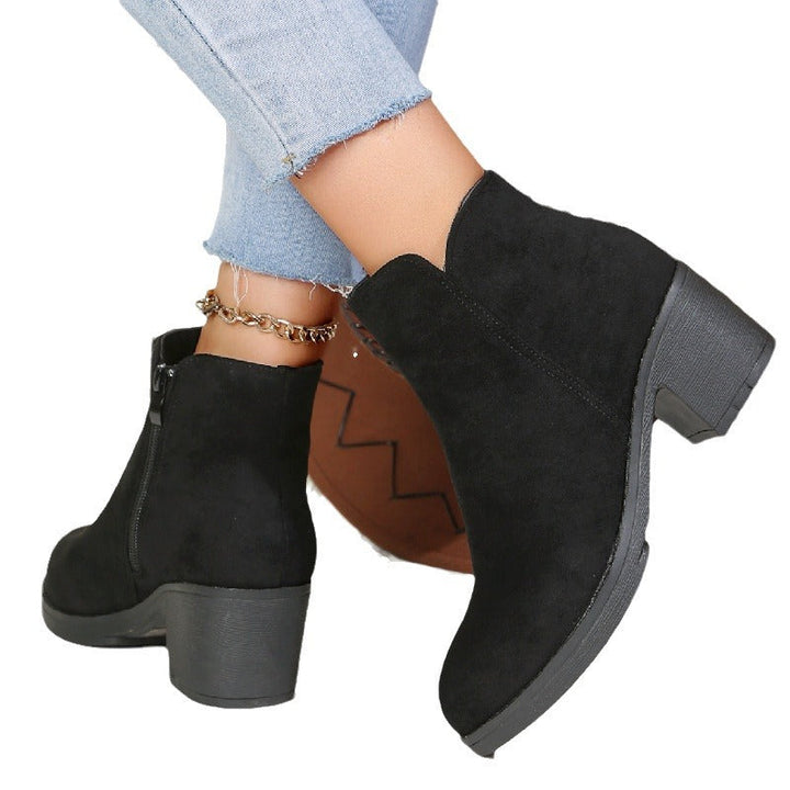 Drune | Stiefeletten Mit Blockabsatz
