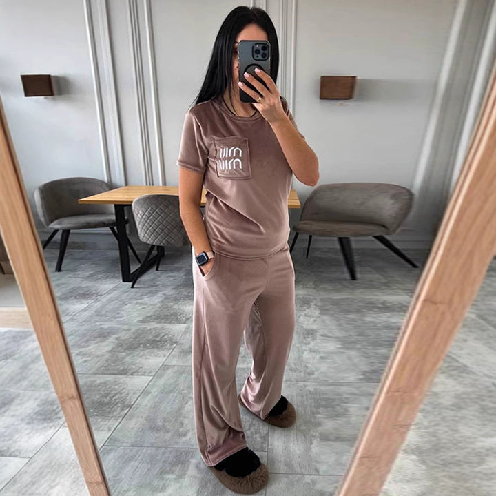 Damen Luxus Fleece Freizeitanzug mit hohem Tragekomfort Drune