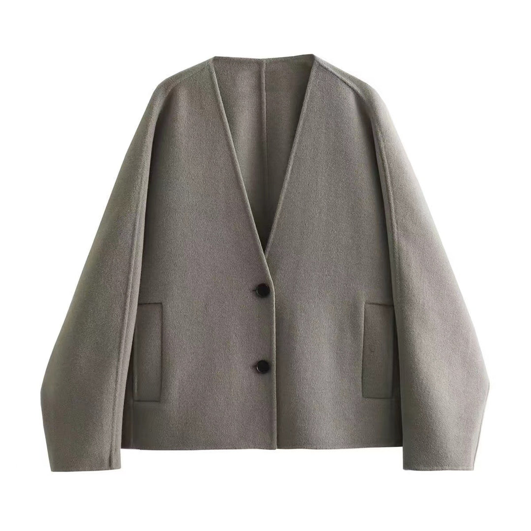 Damen elegante Steppjacke Drune
