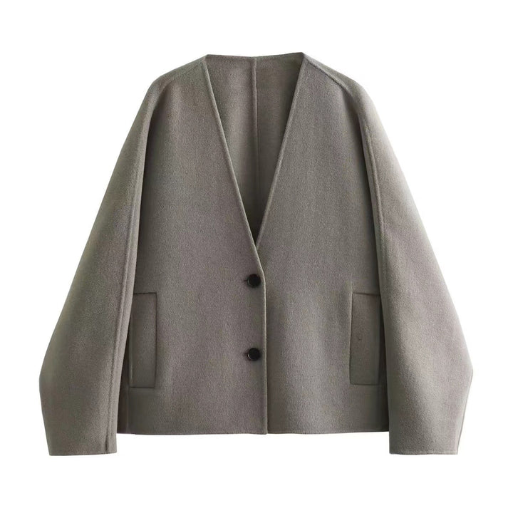 Damen elegante Steppjacke Drune
