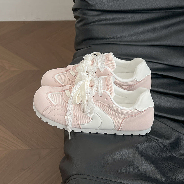 Damen Sneaker mit romantischem Spitzen-Schnürsystem Drune