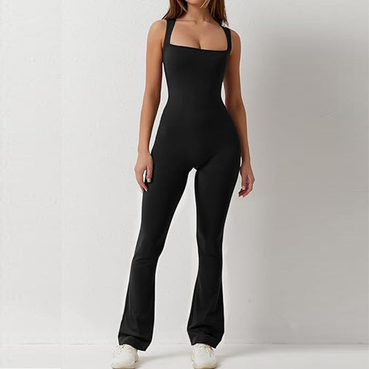 Damen Fitness-Jumpsuit mit figurbetontem Schnitt Drune